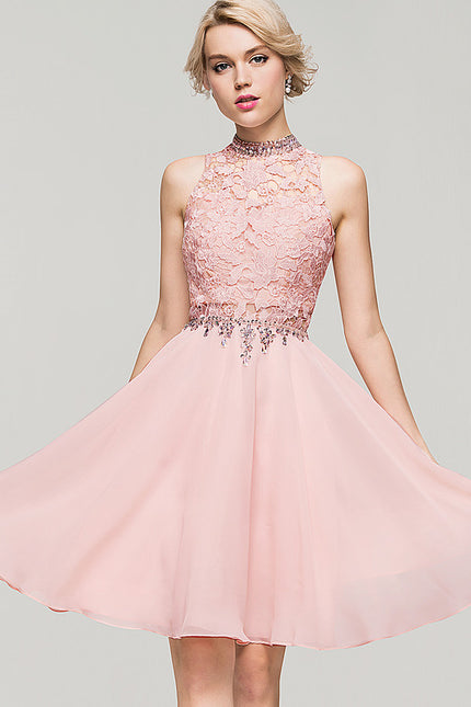 Robe Trapèze Lueur De Lavande - gallery 1