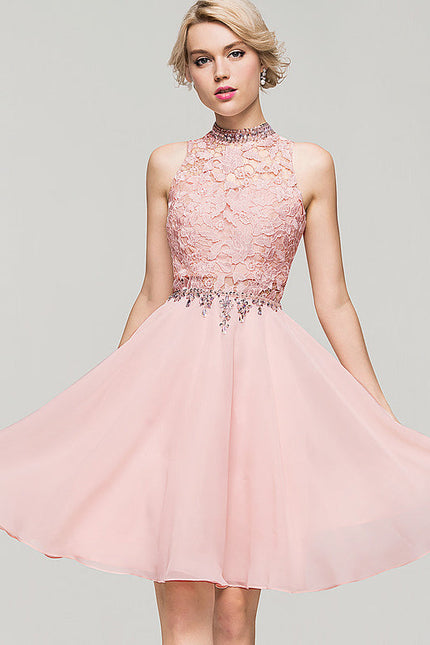Robe Trapèze Lueur De Lavande - gallery 1