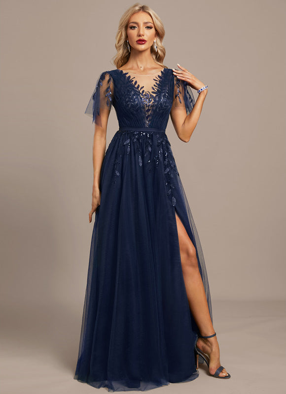 Robe Trapeze Rouge Femme - gallery 4