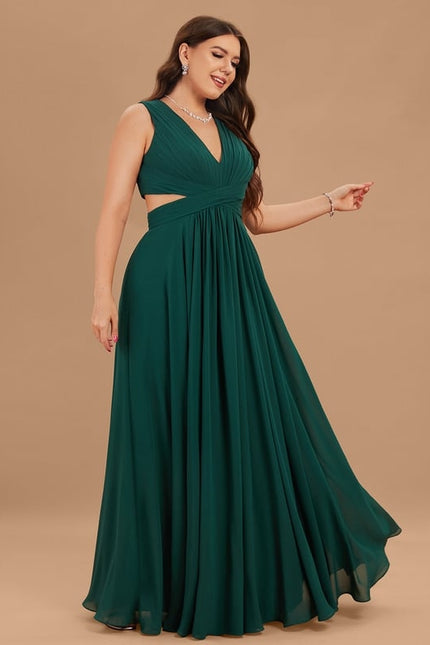 Robe Trapèze Élégante Mousseline - gallery 5