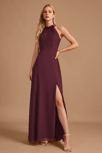 Robe Trapèze Vert Émeraude Longue Rayée