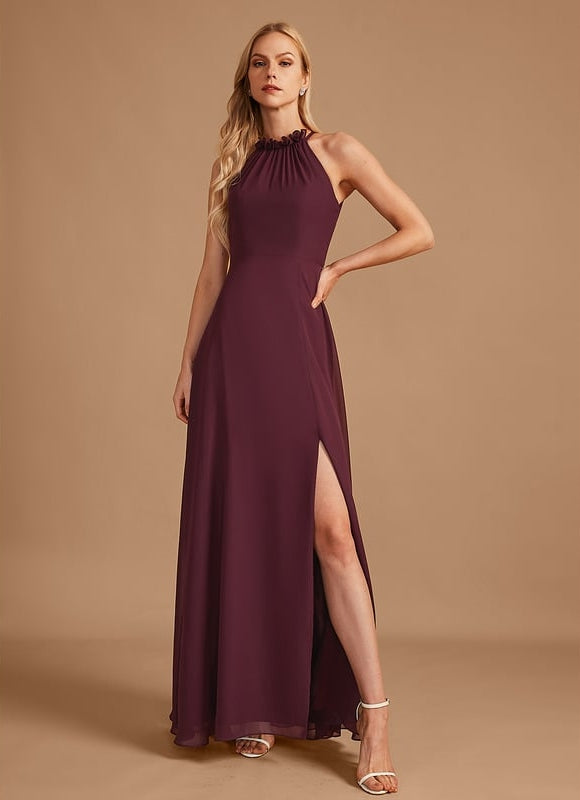 Robe Trapèze Vert Émeraude Longue Rayée
