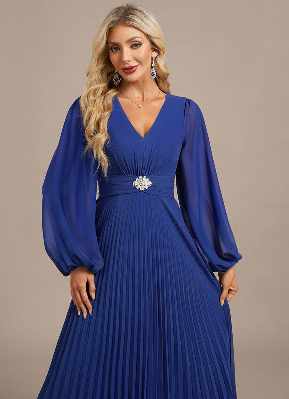 Robe Trapeze Plissée - gallery 1