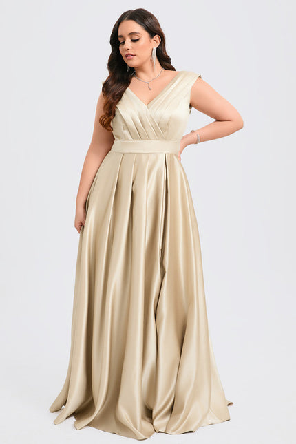 Robe Satin Trapeze - gallery 7