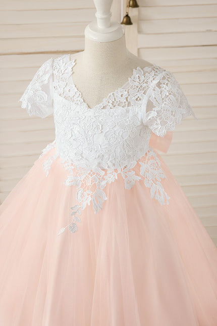 Robe Trapèze Rose Douceur - gallery 7