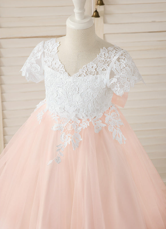 Robe Trapèze Rose Douceur - gallery 7