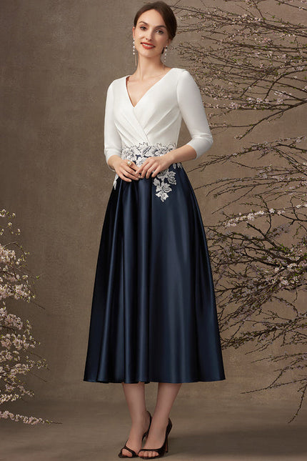 Robe Trapèze Matelassée Élégante - gallery 3