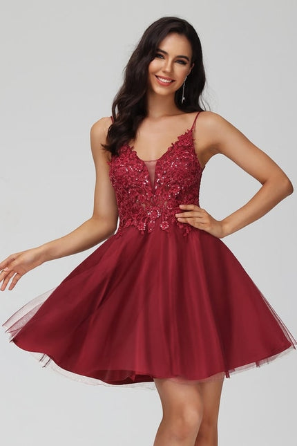 Robe Trapèze Nuit Étoilée Tulle - gallery 1