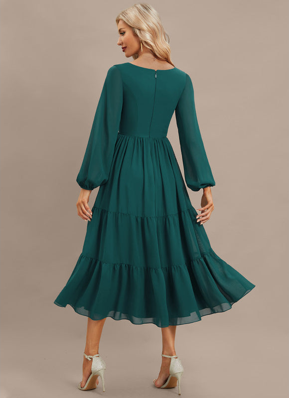 Robe Trapèze Élégance Fluidique - gallery 5