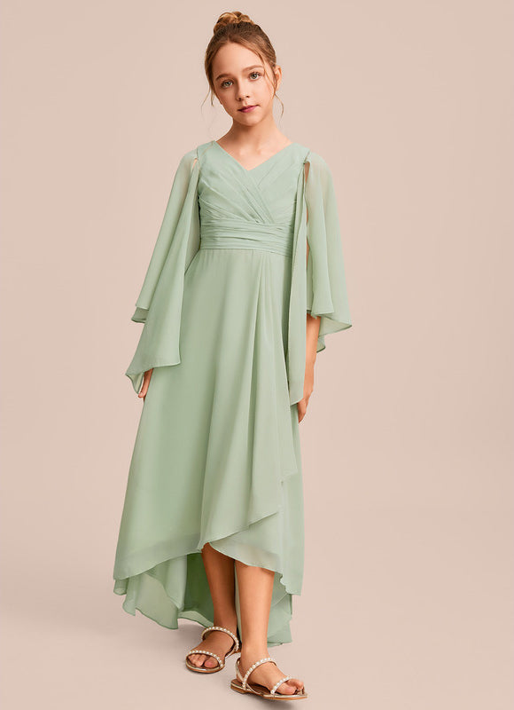 Robe Trapèze Brise De Menthe - gallery 2