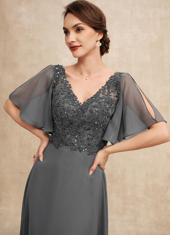 Robe Trapèze Satinée Étoilée - gallery 1