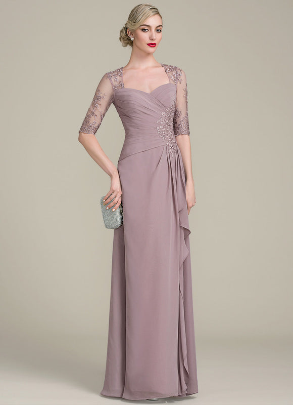 Robe Trapèze Mélodie De Mousseline - gallery 1