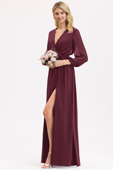 Robe Trapèze Ruban De Myrtille - gallery 5