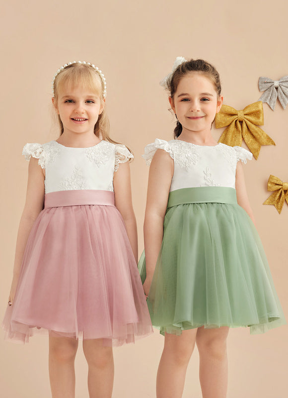 Robe Trapèze Élégance Rosée Enchantée - gallery 5