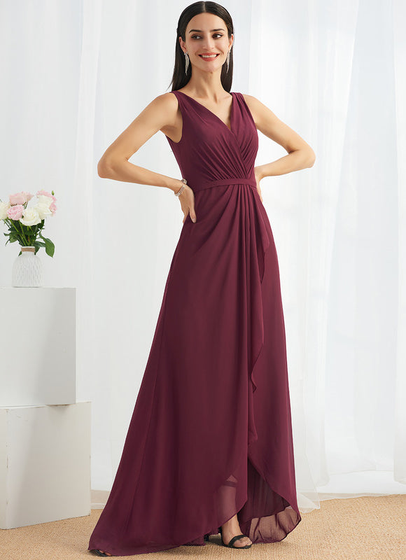 Robe Trapèze Aérienne Vert Pâle - gallery 2