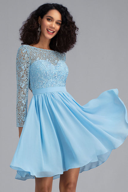 Robe Trapèze Courte Festive - gallery 1