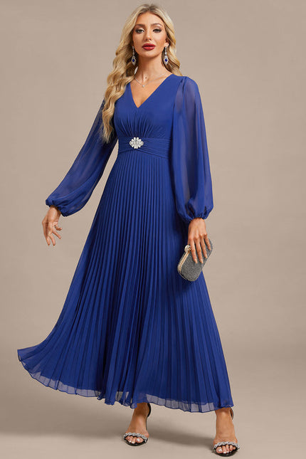 Robe Trapeze Plissée