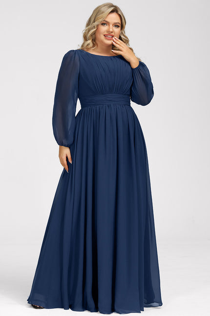 Robe Trapèze Élégance Aquatique - gallery 7