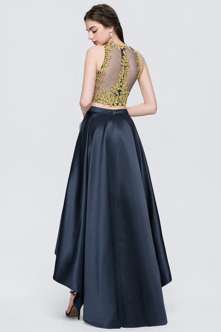 Robe Trapèze Satin Étoile Mystique - gallery 3