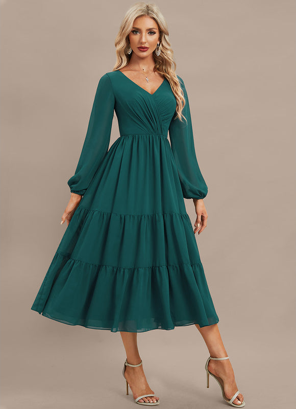 Robe Trapèze Élégance Fluidique - gallery 4