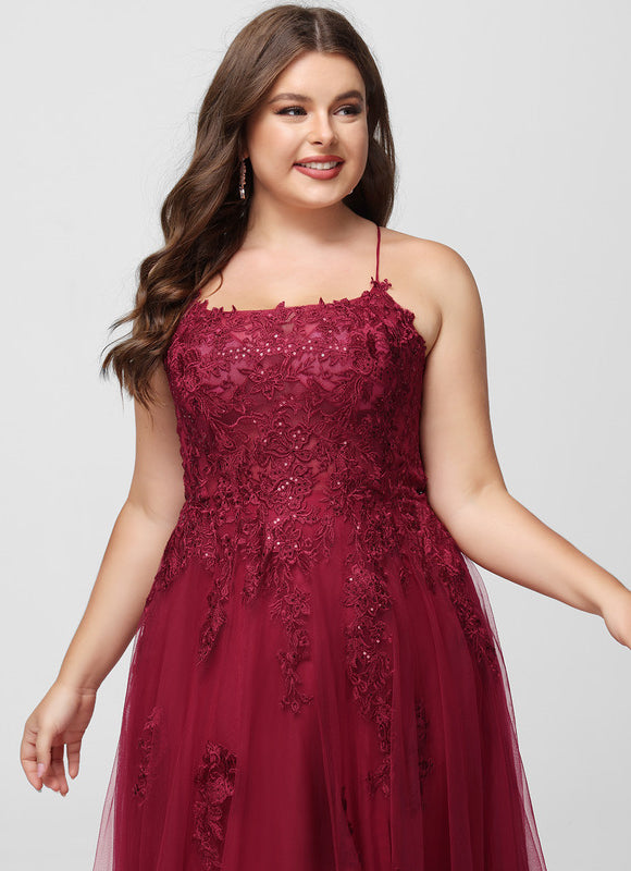Robe Trapèze Rubis Éthérée - gallery 9