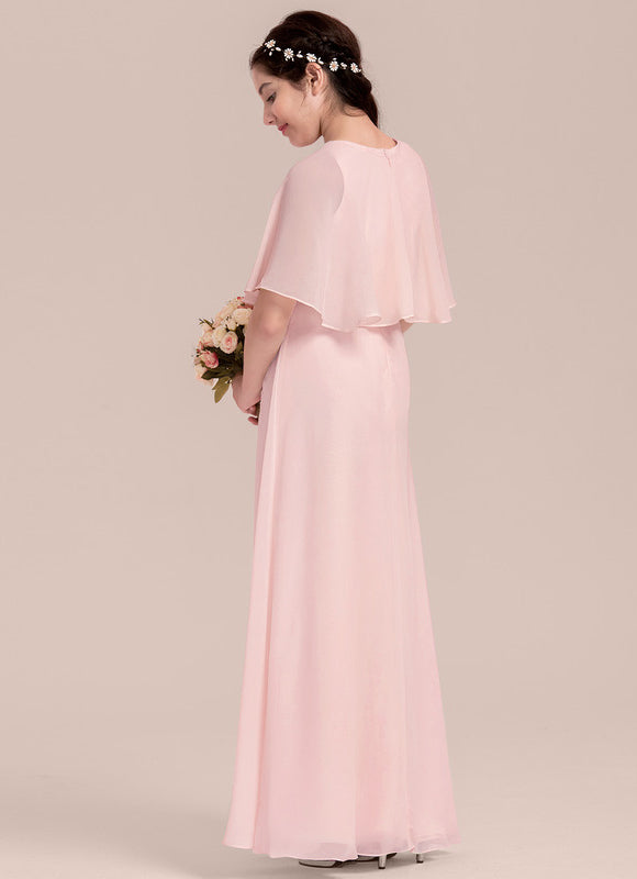 Robe Trapèze Bleu Doux Éclat - gallery 5
