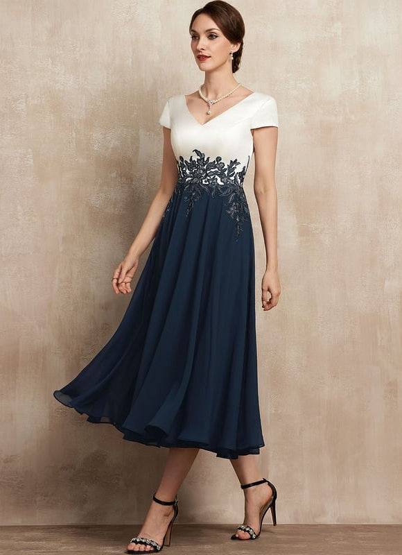 Robe Trapèze Satin Chic Flottant - gallery 4
