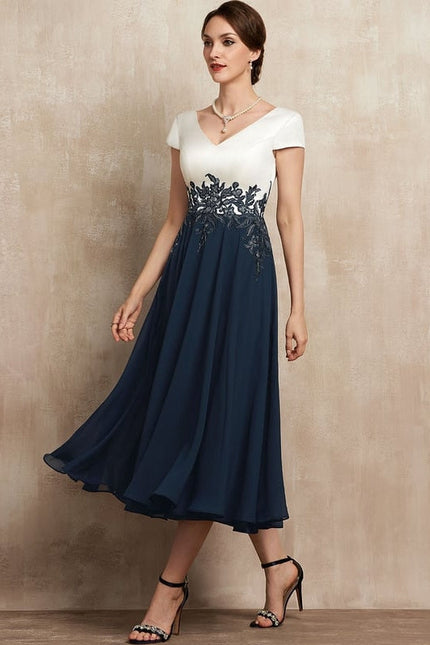 Robe Trapèze Satin Chic Flottant - gallery 4
