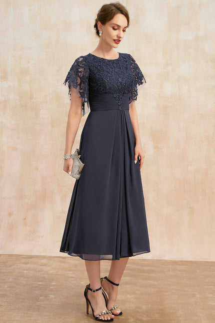 Robe Trapèze Mère Éventail - gallery 2