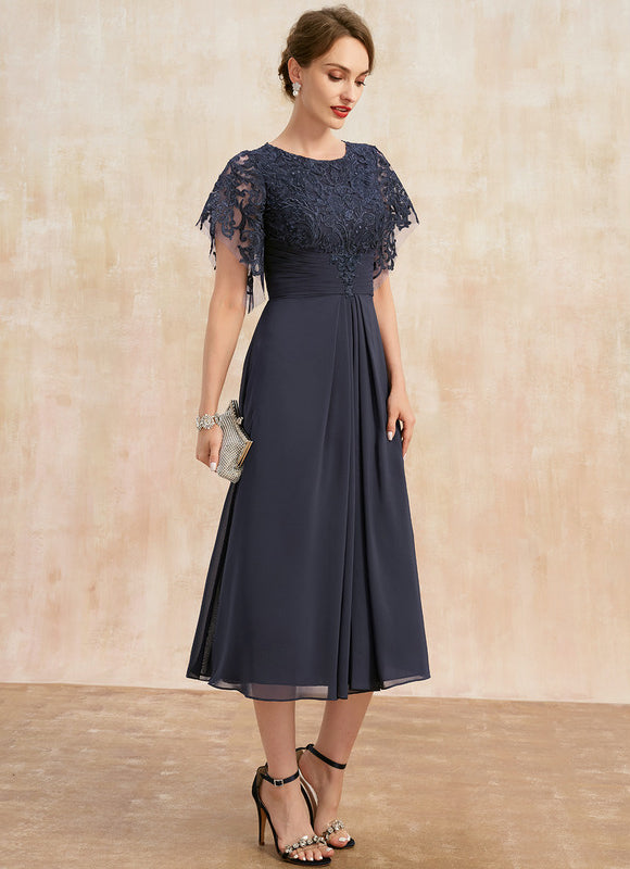 Robe Trapèze Mère Éventail - gallery 2