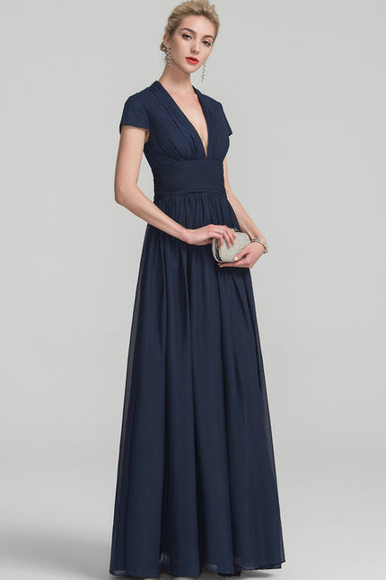 Robe Trapèze Élégante Mousseline - gallery 2
