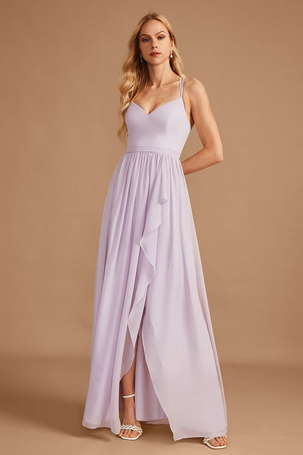 Robe Trapèze Fluide Asymétrique - gallery 2