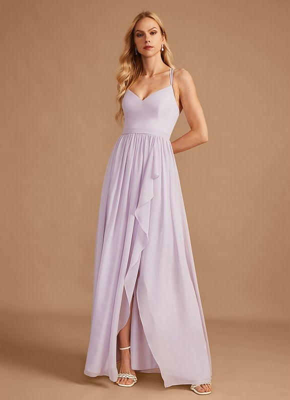Robe Trapèze Fluide Asymétrique - gallery 2