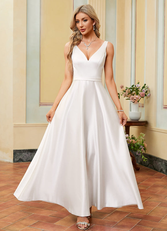 Robe Trapèze Éclat Nuptial Radieux - gallery 1