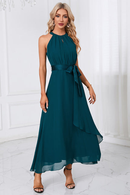 Robe Trapèze Chiffon Maxi - gallery 1