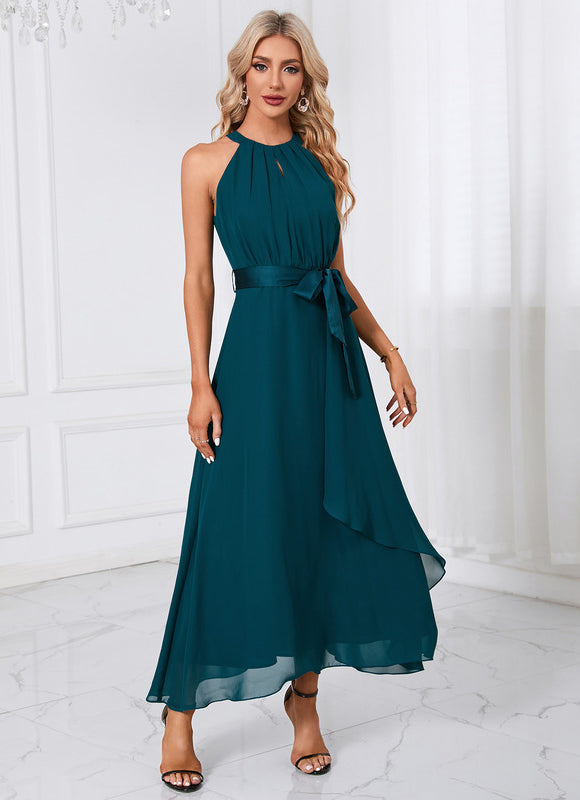 Robe Trapèze Chiffon Maxi - gallery 1