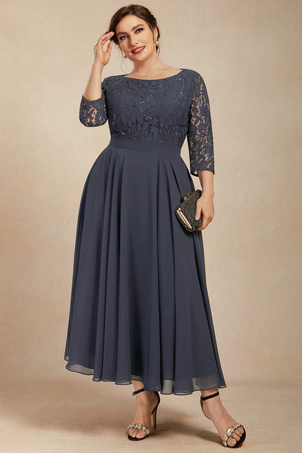 Robe Trapèze Éclat De Velours - gallery 9