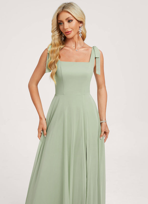 Robe Trapèze Sereine Émeraude - gallery 4