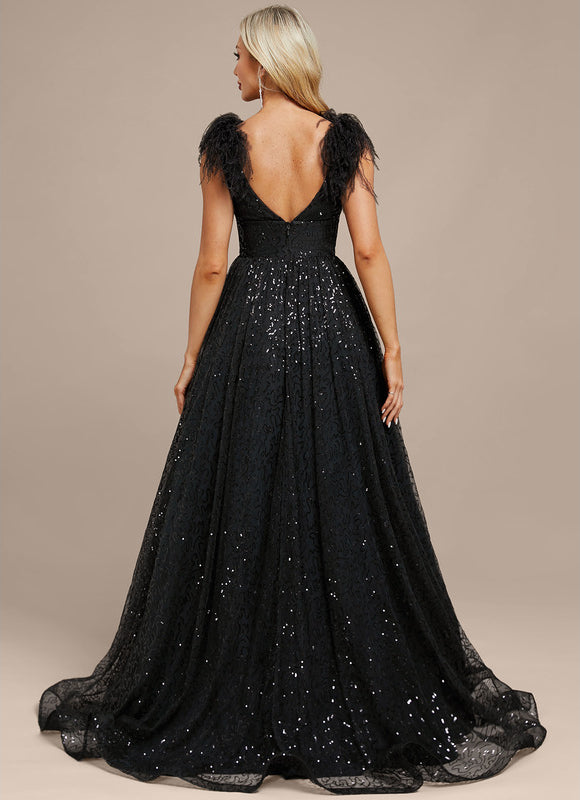 Robe Trapèze Sombre Chic - gallery 8