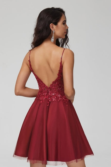 Robe Trapèze Nuit Étoilée Tulle - gallery 3