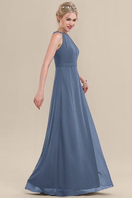Robe Trapèze Élégance Aquatique - gallery 1