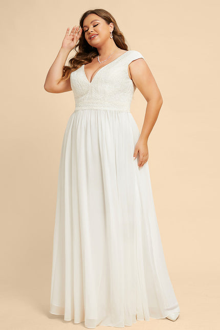 Robe Trapèze Éblouissante Aérienne - gallery 9