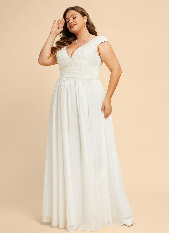 Robe Trapèze Éblouissante Aérienne - gallery 9