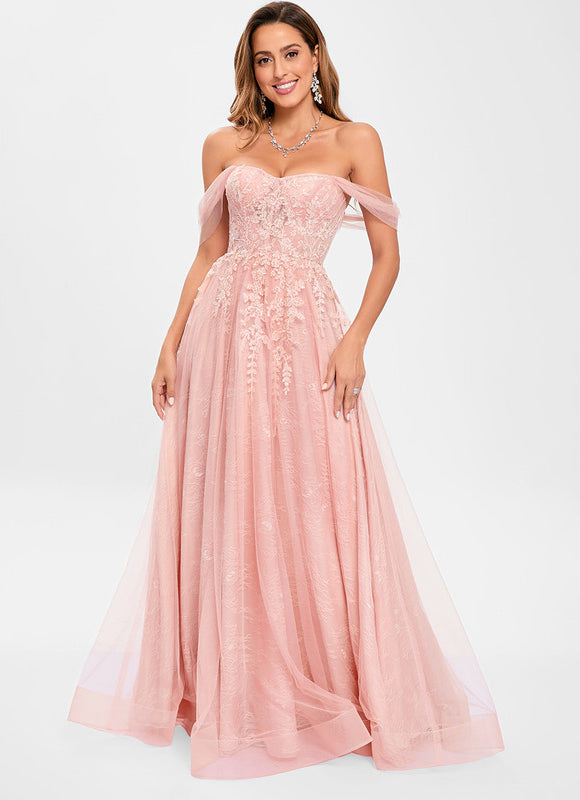 Robe Trapèze Rêverie Poudrée