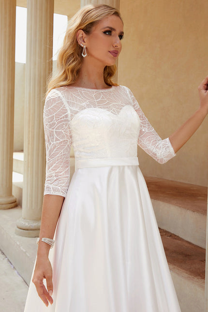 Robe Trapèze Élégance Satinée Moderne - gallery 2