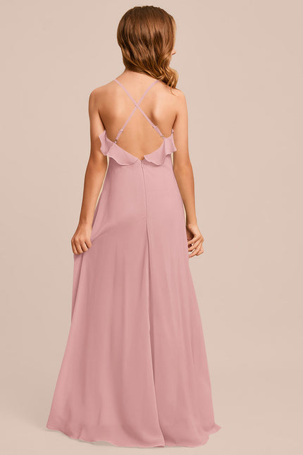 Robe Trapèze Vert Doux Éclat - gallery 1