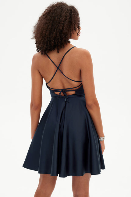Robe Trapèze Rosée Enchantée - gallery 5