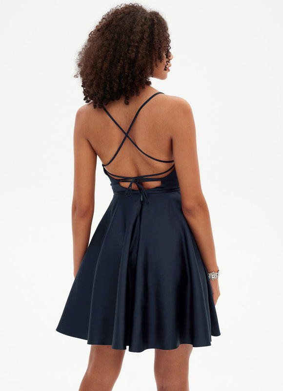 Robe Trapèze Rosée Enchantée - gallery 5