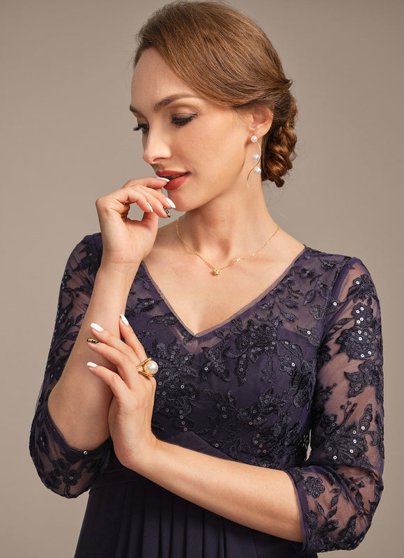 Robe Trapèze Élite Dentelle - gallery 2