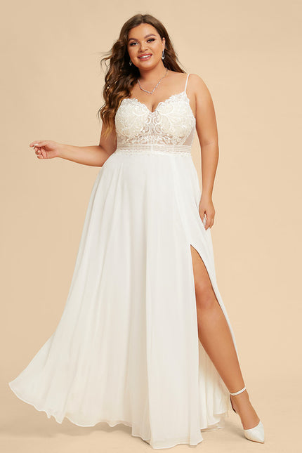 Robe Trapèze Éblouissante Aérienne - gallery 5